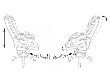 Компьютерное кресло T-9926WALNUT