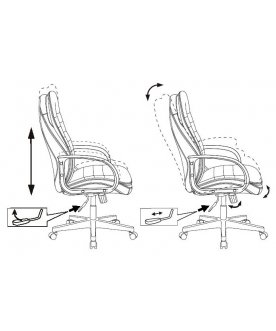 Компьютерное кресло T-9950PL