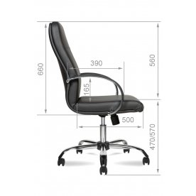 Компьютерное кресло М-175 В хром