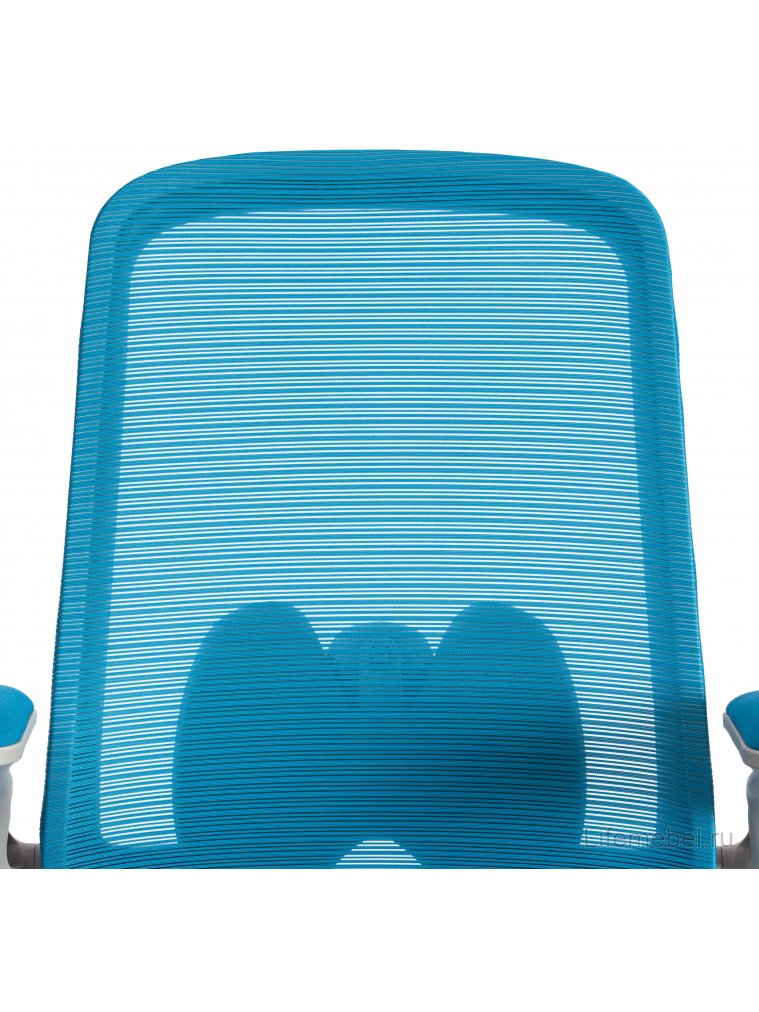 Компьютерное кресло MESH-10 голубое