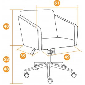 Компьютерное кресло Milan