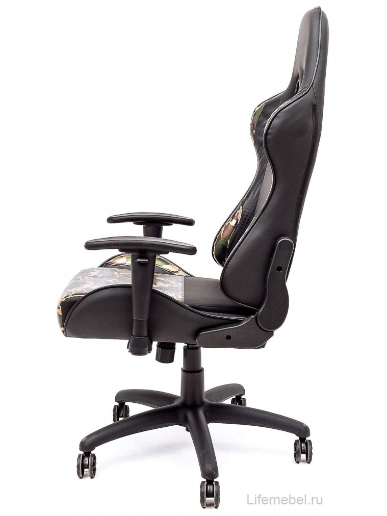 Компьютерное кресло Military экокожа черный