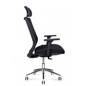 Компьютерное кресло Mono black chrom