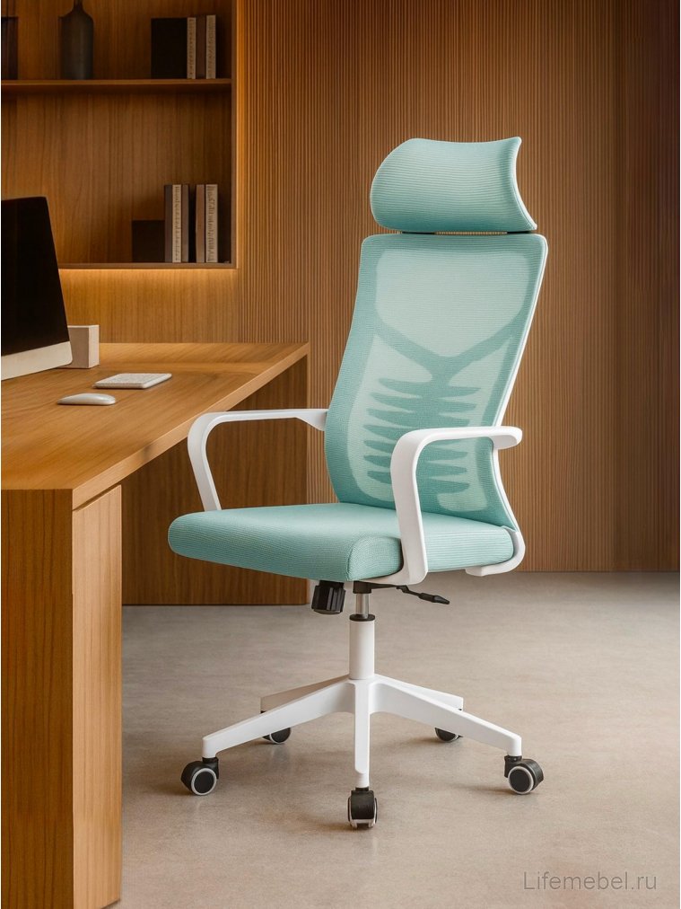 Компьютерное кресло Montana blue / white