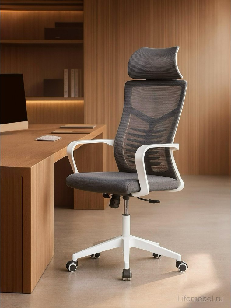 Компьютерное кресло Montana dark gray  / white