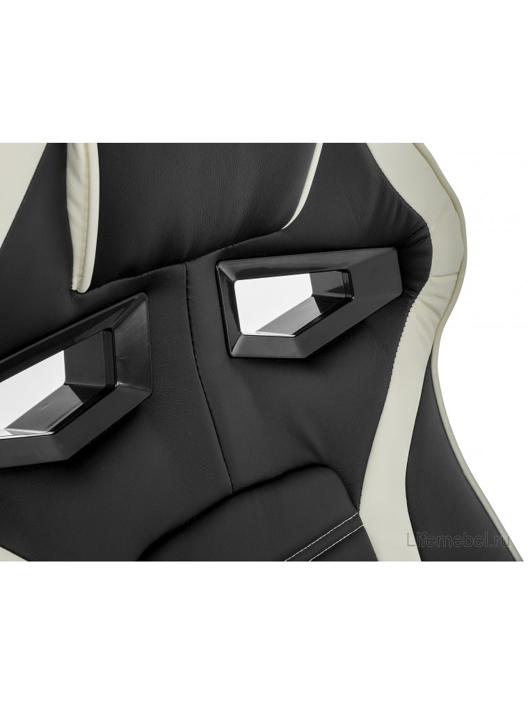 Компьютерное кресло Monza 1 кремовое / черное