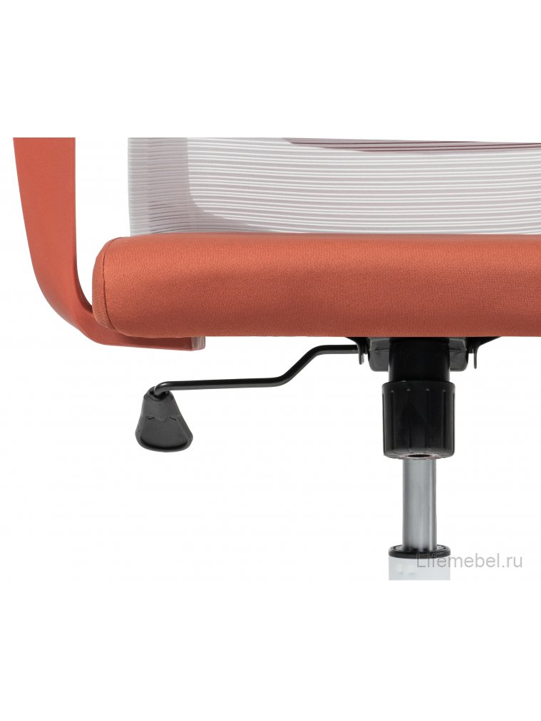 Компьютерное кресло More gray / red / white без подголовника