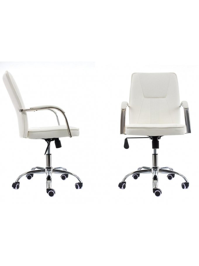 Компьютерное кресло Nadir белое - Уцененный экземпляр