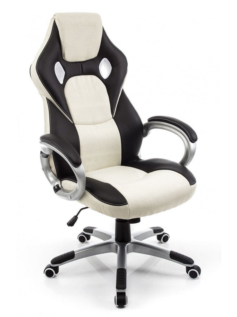 Компьютерное кресло Navara кремовое / черное