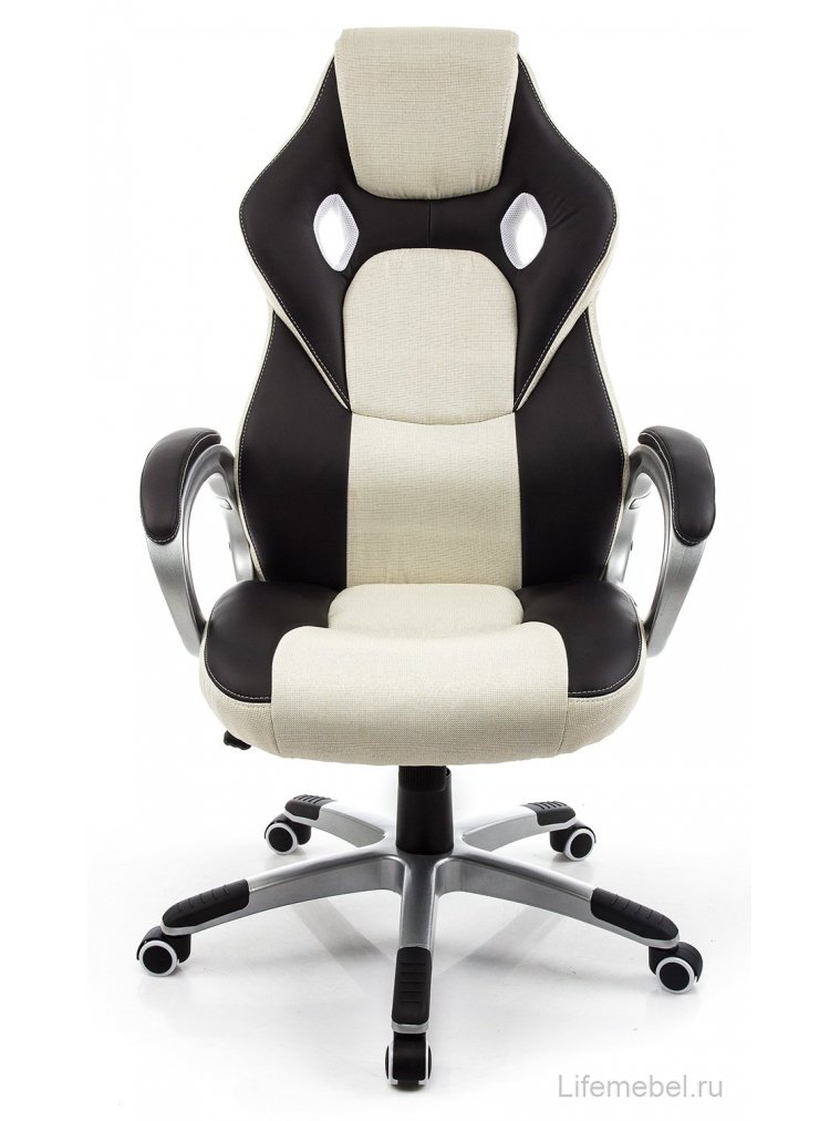 Компьютерное кресло Navara кремовое / черное