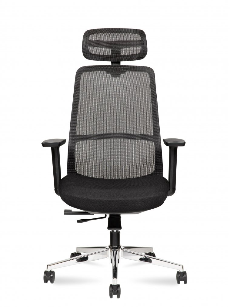 Компьютерное кресло Некст черный / хром