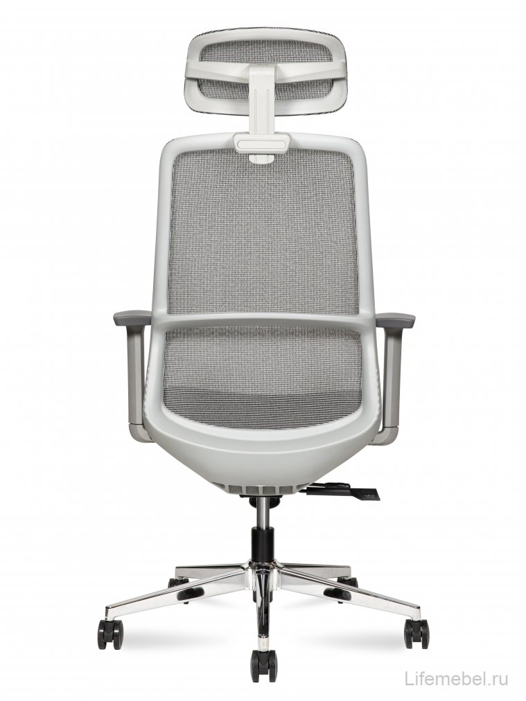 Компьютерное кресло Некст серый / хром