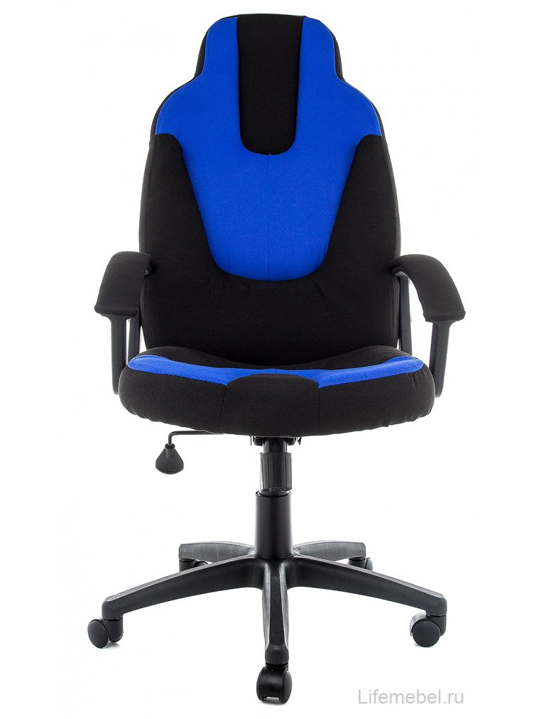 Компьютерное кресло Нэо 3 черно-синее