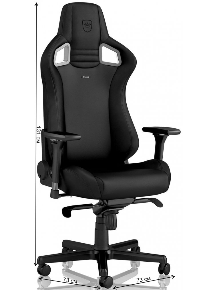 Компьютерное кресло NoblechAirs Epic Black Ed black