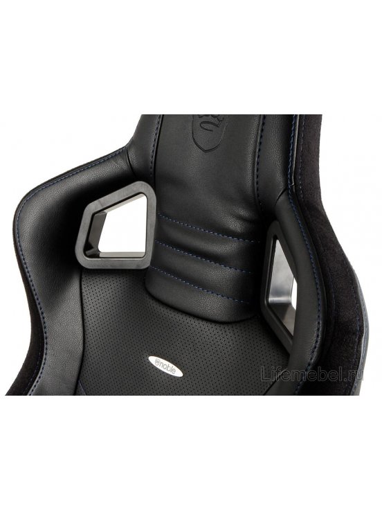 Компьютерное кресло Noblechairs Epic NBL-PU-BLU-002 pu leather black / blue
