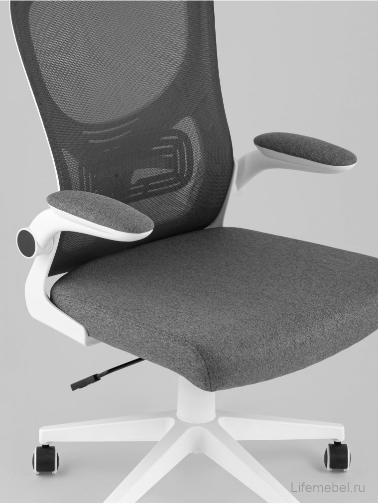 Компьютерное кресло офисное Аарон серый