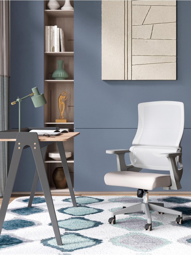 Компьютерное кресло офисное Арко серый