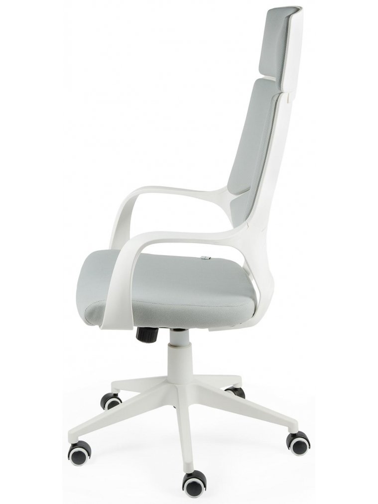 Компьютерное кресло IQ CX0898H-0-53 white / grey белый пластик / серая ткань