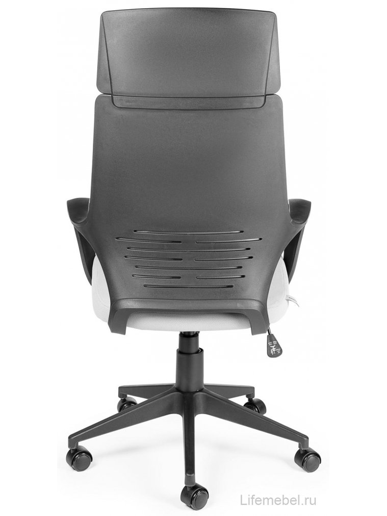 Компьютерное кресло IQ CX0898H-1-53 black / grey черный пластик / серая ткань