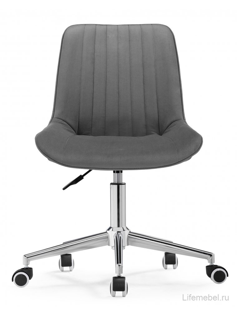 Компьютерное кресло Онда темно-серый / хром