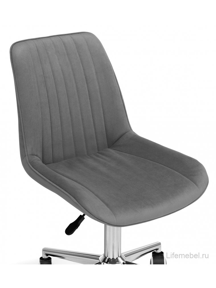 Компьютерное кресло Онда темно-серый / хром