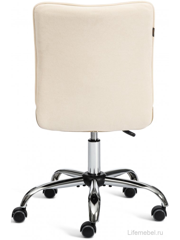 Компьютерное кресло One флок молочный 4