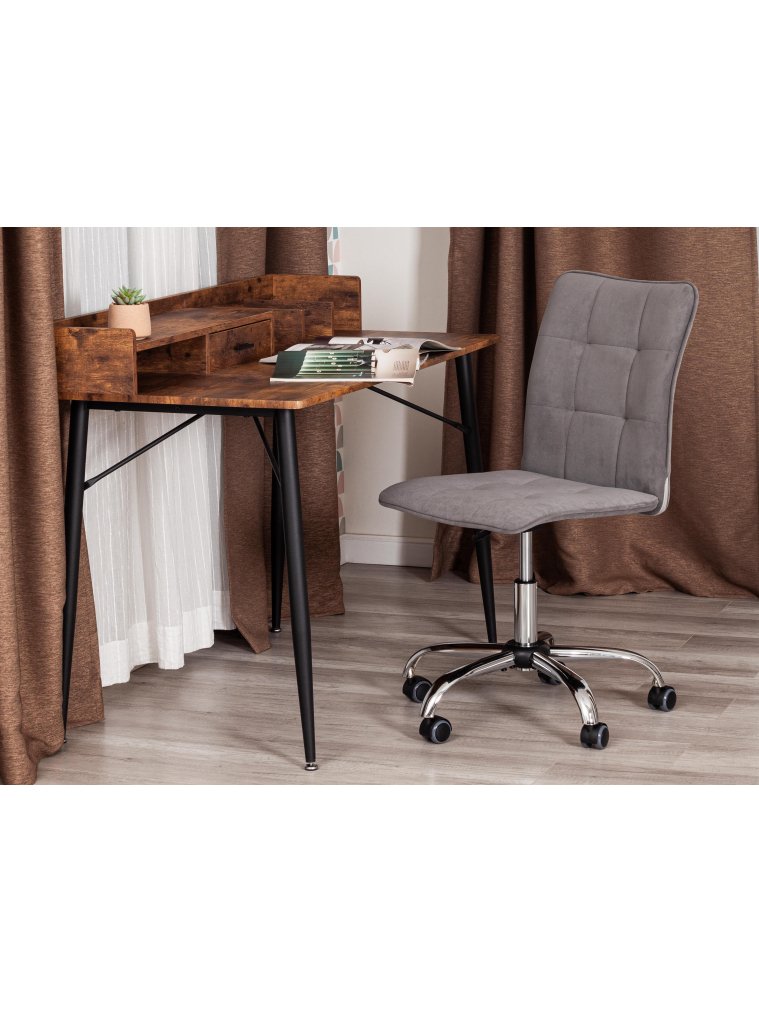 Компьютерное кресло One флок серый 29