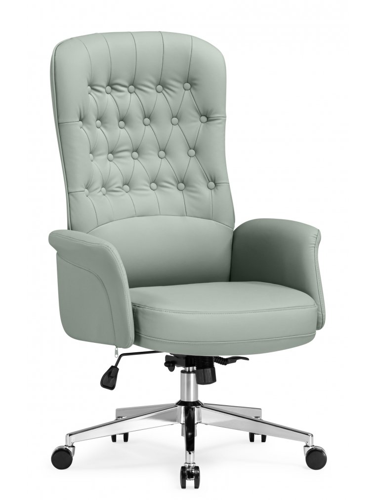 Компьютерное кресло Oxford светло-серый / хром
