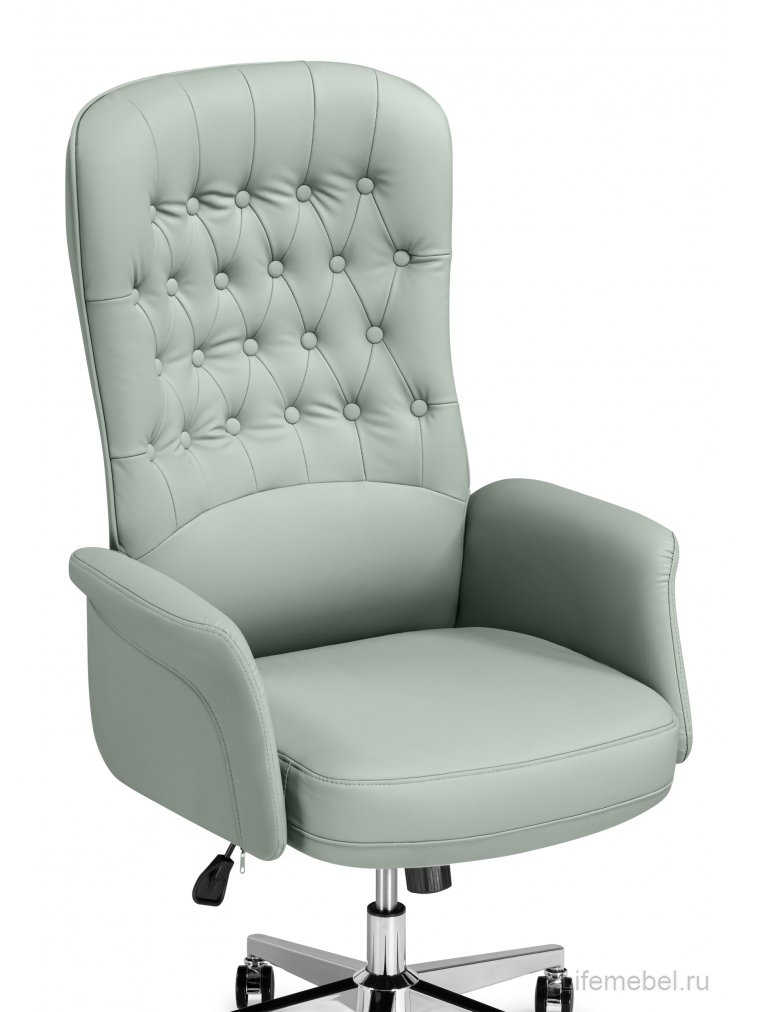 Компьютерное кресло Oxford светло-серый / хром