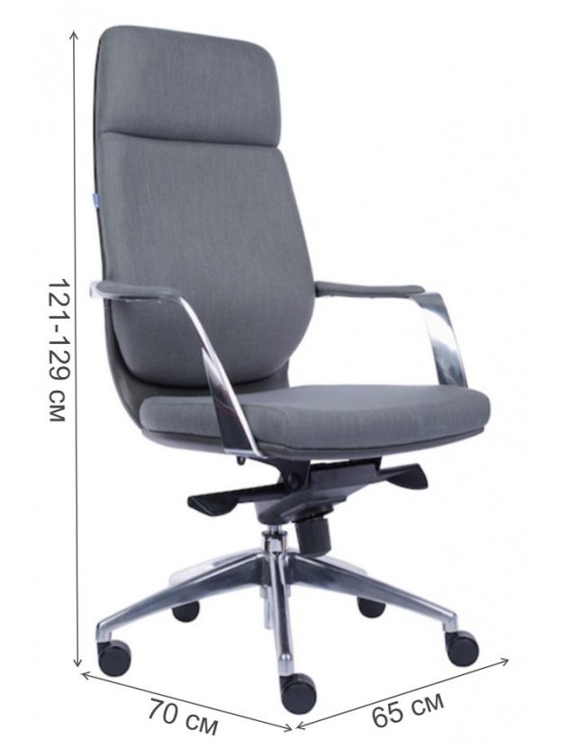 Компьютерное кресло Paris ткань серое