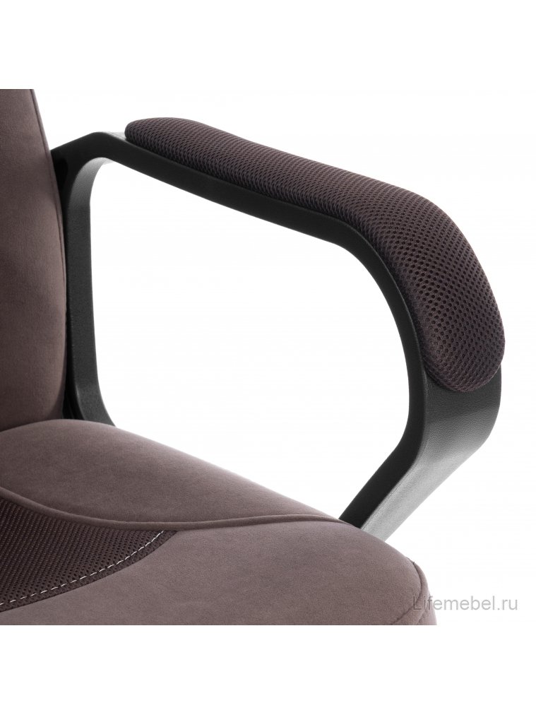Компьютерное кресло Parma коричневый велюр
