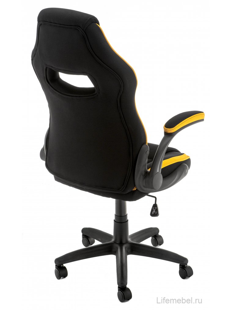 Компьютерное кресло Plast черный / желтый