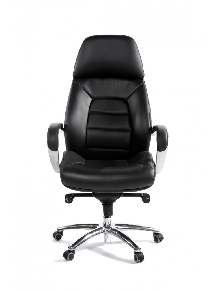 Компьютерное кресло Porsche экокожа черная