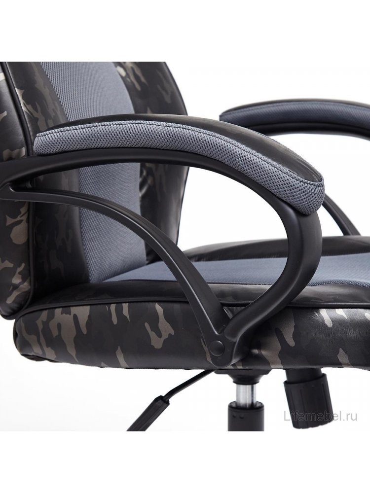 Компьютерное кресло Racer GT Military серый / серый TW 12