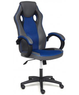 Компьютерное кресло Racer GT new металлик / синий