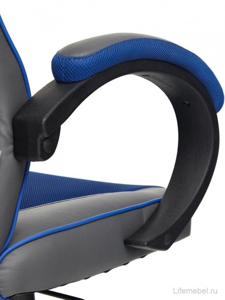 Компьютерное кресло Racer Gt New/Рейсер Гт Нью металлик / синий 36/10