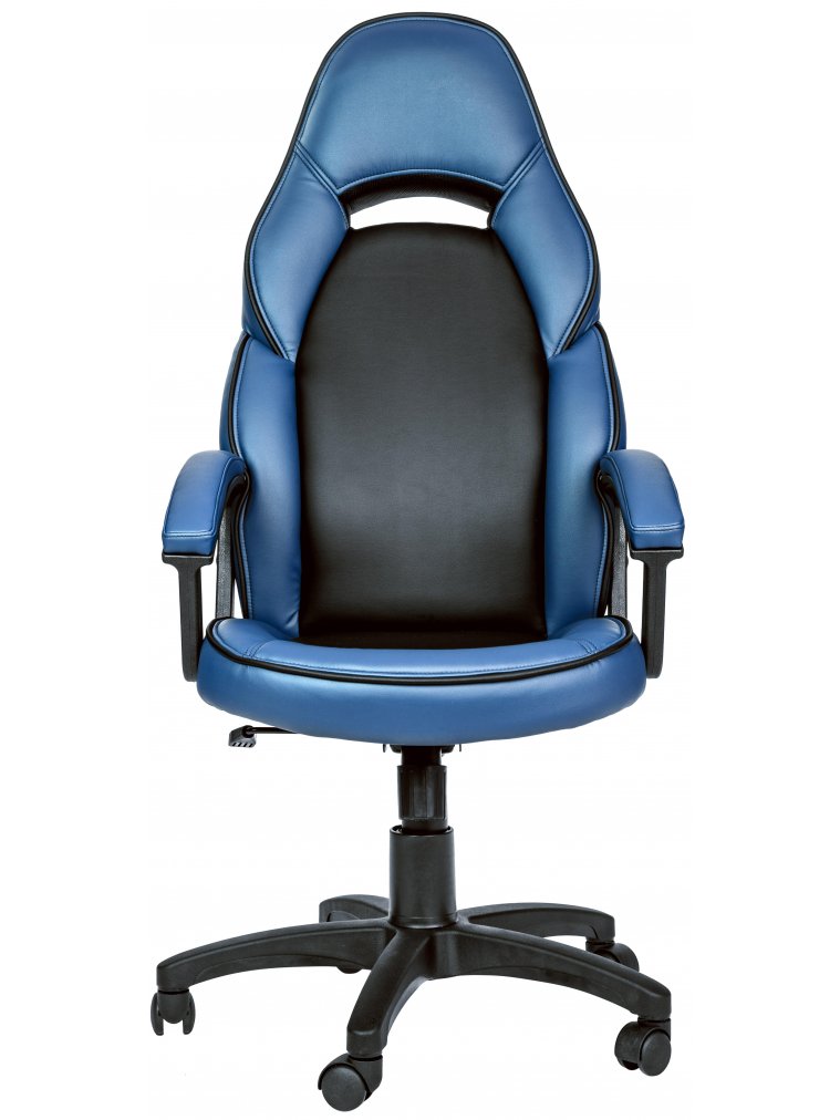 Компьютерное кресло Racer сине-черное