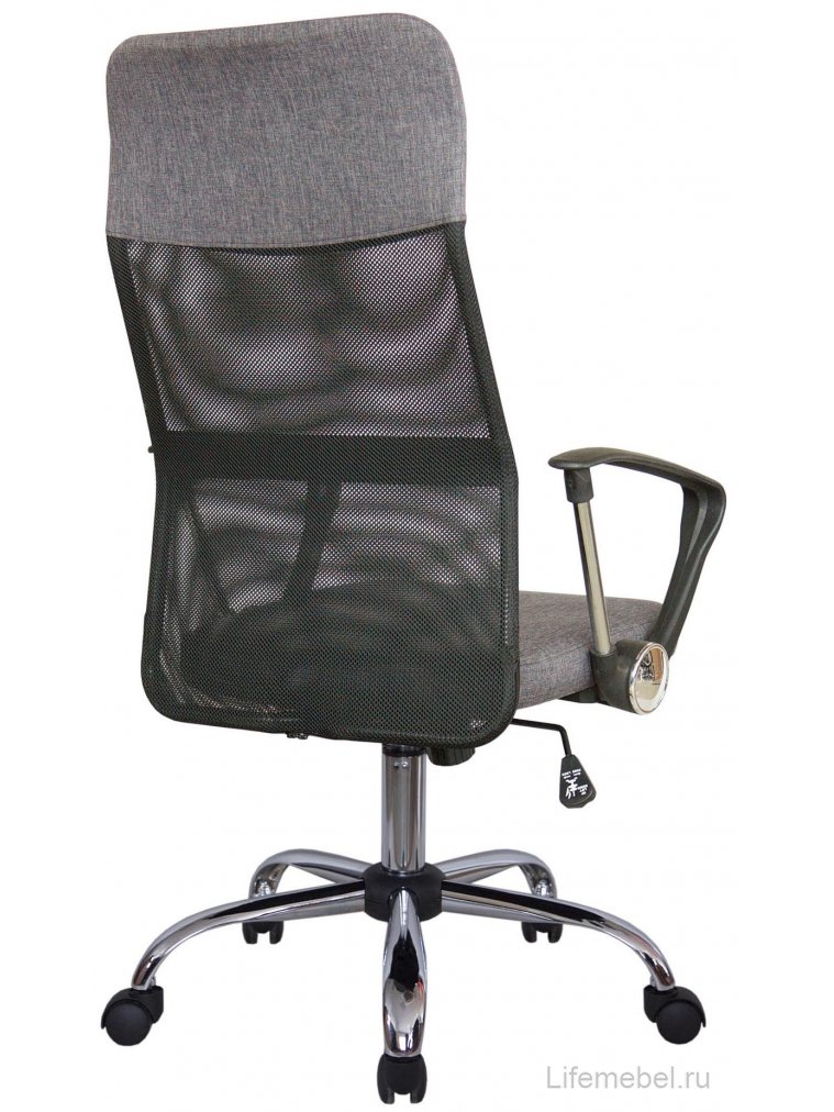 Компьютерное кресло RCH 8074 F серая ткань / чёрная сетка