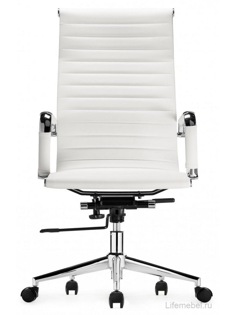 Компьютерное кресло Reus экокожа white