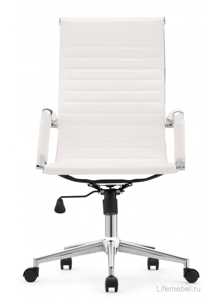 Компьютерное кресло Reus pu white / chrome