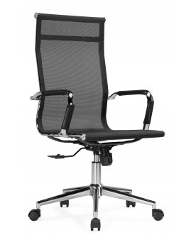 Офисное кресло Reus сетка черный / хром