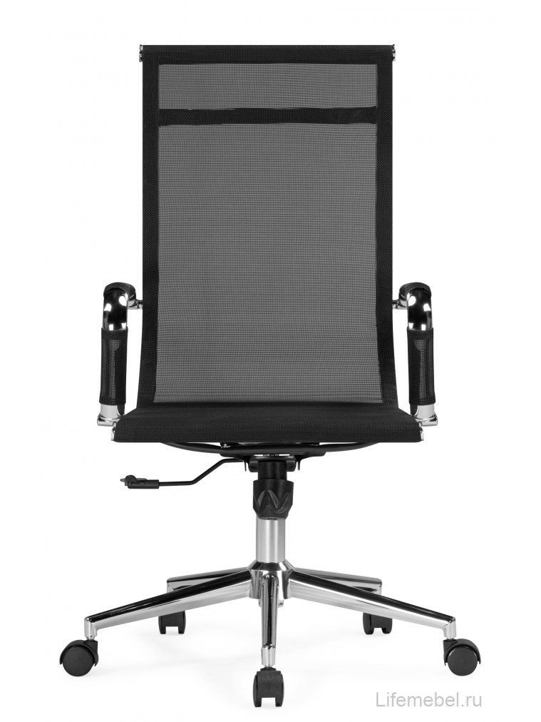 Компьютерное кресло Reus сетка черный / хром