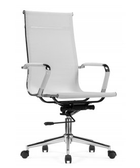 Офисное кресло Reus белая сетка / хром