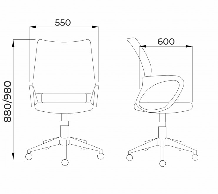 Компьютерное кресло Ricci розовый
