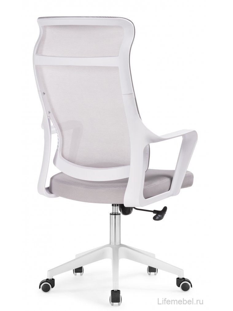Компьютерное кресло Rino light gray / white