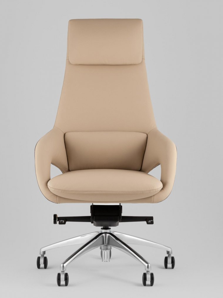 Компьютерное кресло руководителя Соверн бежевый