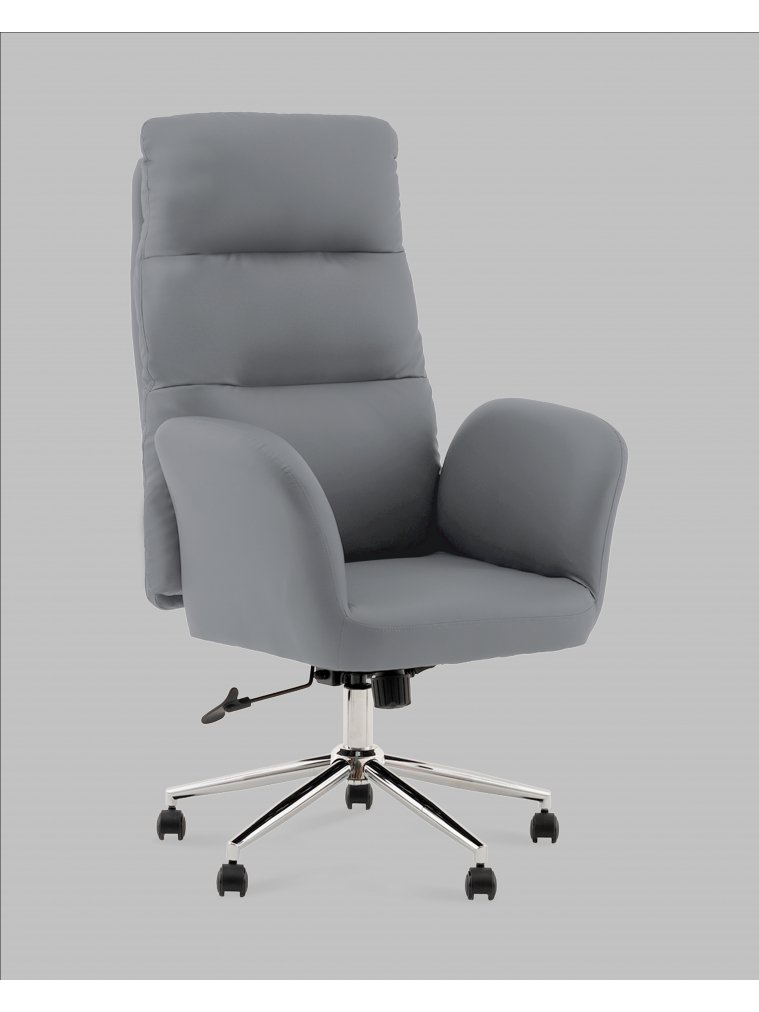 Компьютерное кресло руководителя Solid серый