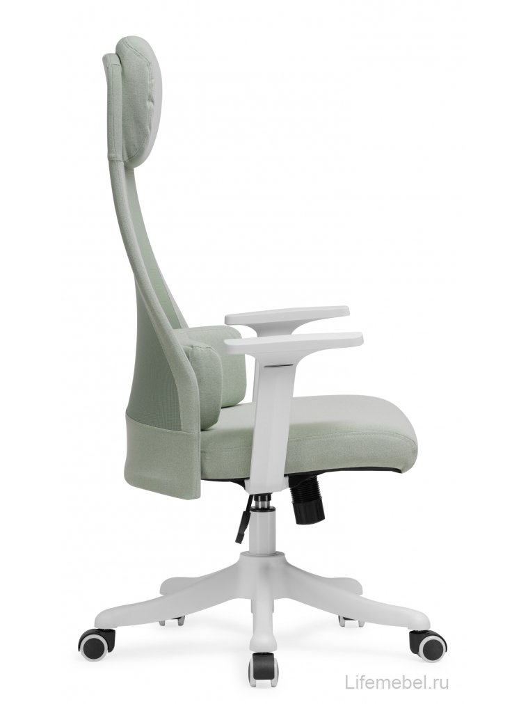 Компьютерное кресло Salta light green / white