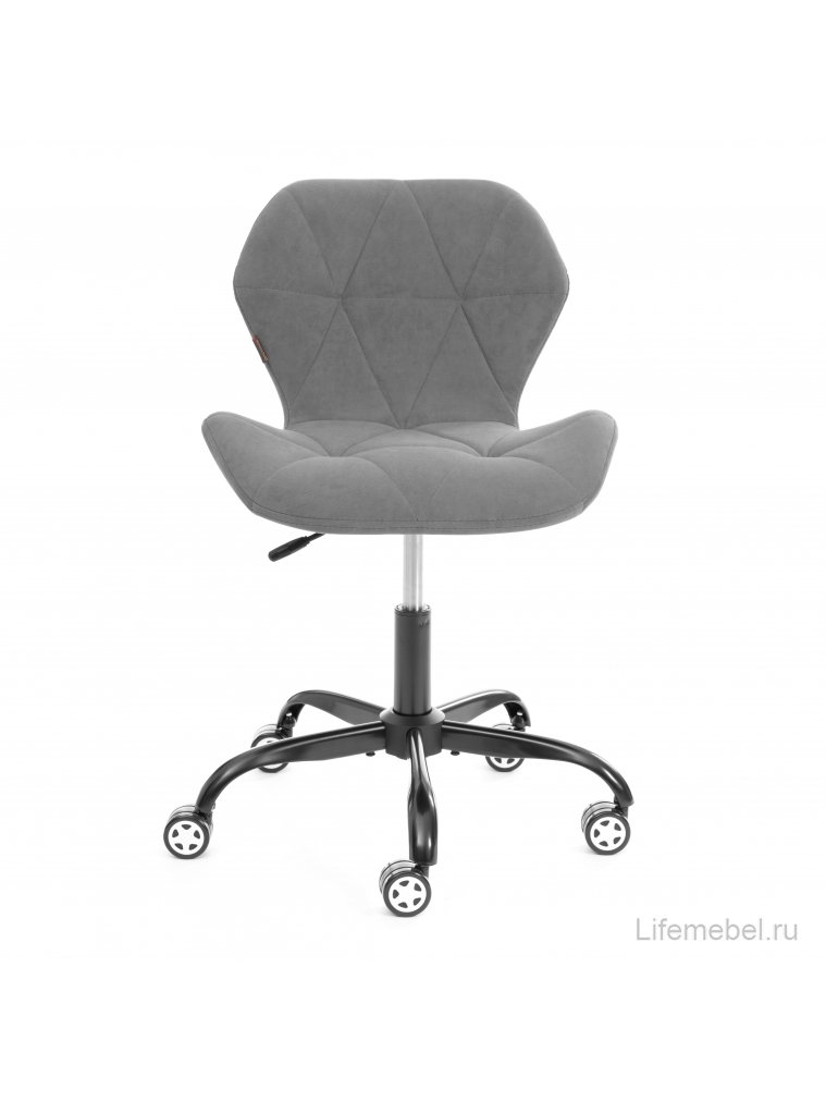 Компьютерное кресло Selfi metalBL серый велюр