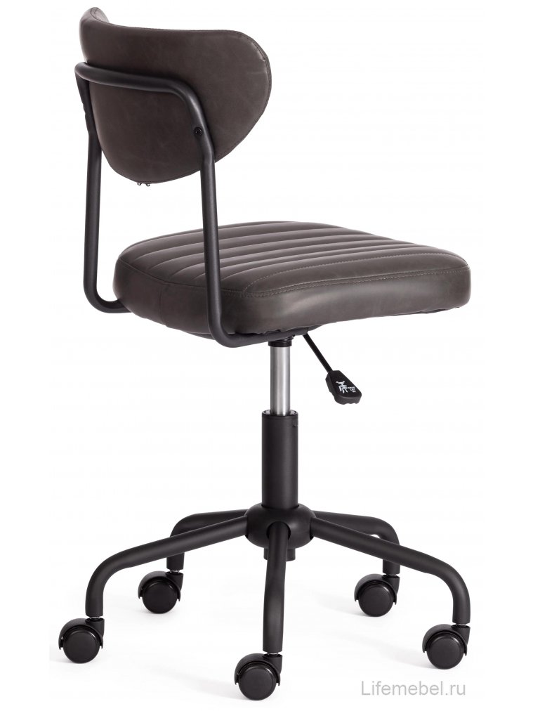 Компьютерное кресло Slim/Слим искусственная кожа grey серый